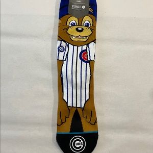 Stance Socks Cubs Mascot CLARK Size L.